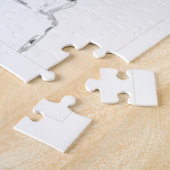 Nikola Tesla Face Legpuzzel (Zijkant)