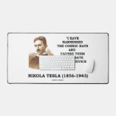 Nikola Tesla Harnzed Cosmic Rays Motive Device Bureaumat (Keyboard & Muis)