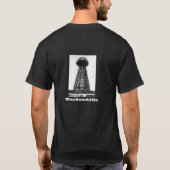 Nikola Tesla herinnert zich T-shirt (Achterkant)