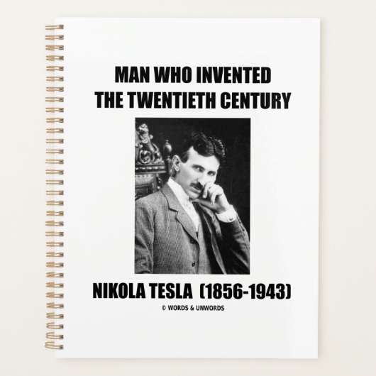 Nikola Tesla Homme Qui A Inventé Le 20ème Siècle (Devant)