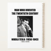 Nikola Tesla Homme Qui A Inventé Le 20ème Siècle (Dos)
