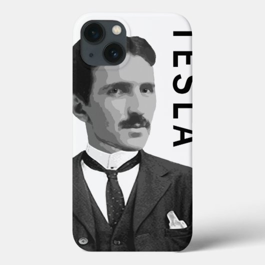 NIKOLA TESLA IPAD ZAAK Case-Mate iPhone CASE (Achterkant)