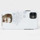 Nikola Tesla Iphone Case (Achterkant (horizontaal))