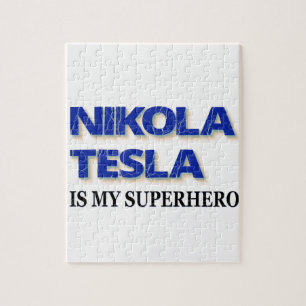 Nikola Tesla is mijn superheld Legpuzzel