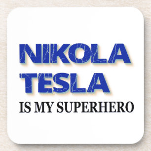 Nikola Tesla is mijn superheld Onderzetter