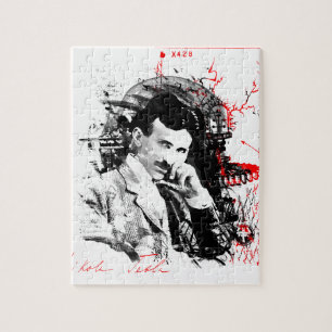 Nikola Tesla Legpuzzel