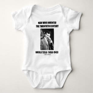 Nikola Tesla Man die de twintigste eeuw heeft uitg Romper