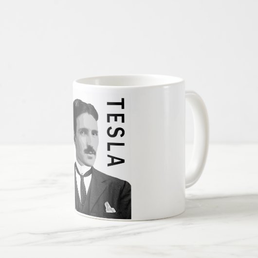 NIKOLA TESLA MUG (Devant droit)
