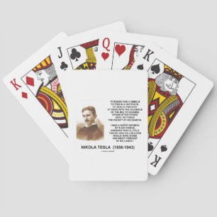 Nikola Tesla Needle in Haystack Theory Berekening Pokerkaarten