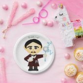 Nikola Tesla Papieren Bordje (Feest)