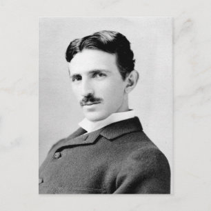 Nikola Tesla Portrait Briefkaart