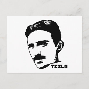 Nikola Tesla Portrait Briefkaart