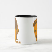 Nikola Tesla Portrait Mok (Midden)