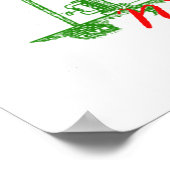 Nikola Tesla poster (Hoek)