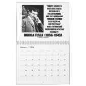 Nikola Tesla Quotes 20XX Agenda Kalender (Jan 2026)