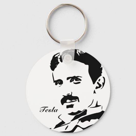 Nikola Tesla Regels! Sleutelhanger (Voorkant)