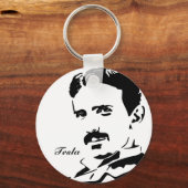 Nikola Tesla Regels! Sleutelhanger (Voorkant)