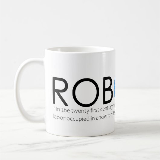 Nikola Tesla Robotaxi Mug (Gauche)