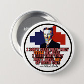 Nikola Tesla Ronde Button 7,6 Cm (Voorkant /achterkant)