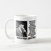 Nikola Tesla Scientists vergelijking No Relation Q Koffiemok (Links)