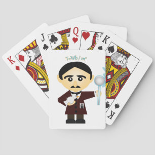 Nikola Tesla Speelkaarten