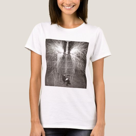 Nikola Tesla T-shirt (Voorkant)
