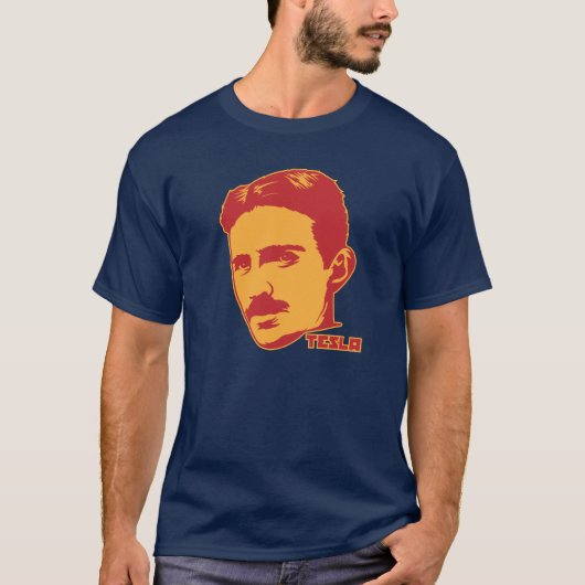 Nikola Tesla T-shirt (Voorkant)