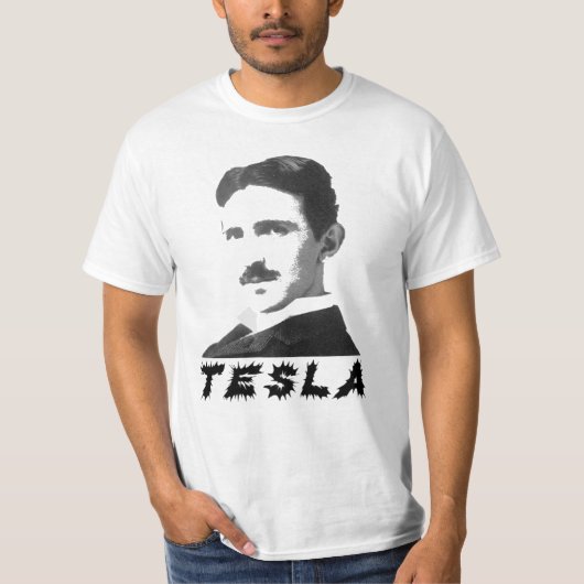 Nikola Tesla T-shirt (Voorkant)