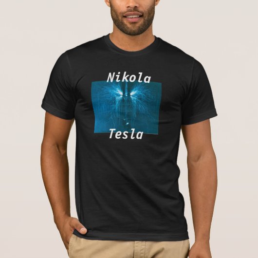 Nikola Tesla Tee Shirt (Voorkant)