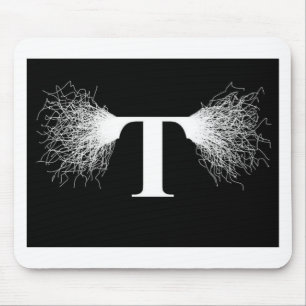 Nikola Tesla - Tesla Coil - Lightning Muismat
