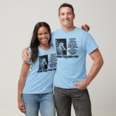 Nikola Tesla Wetenschappelijk Man streeft niet onm T-shirt (Unisex)