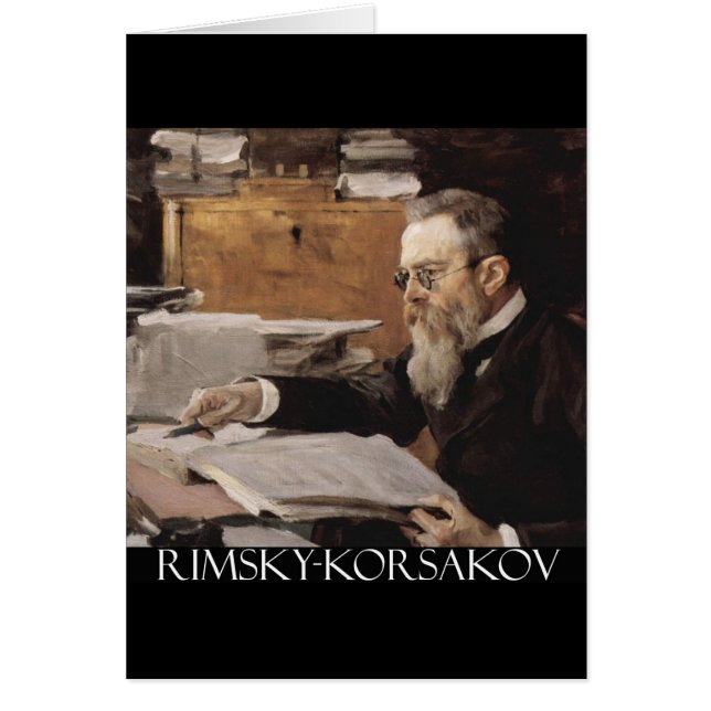 Nikolai Rimsky-Korsakov-objecten (Voorkant)