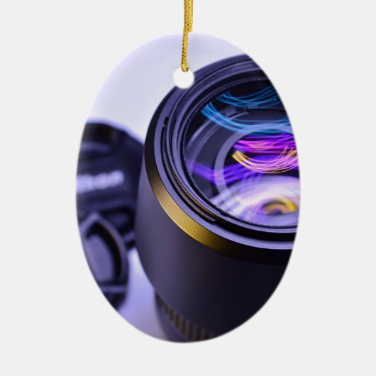 Nikon Fotografie Camera Keramisch Ornament (Voorkant)