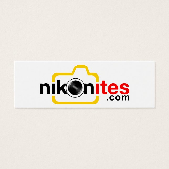 Nikonites.com Carte petite (Devant)