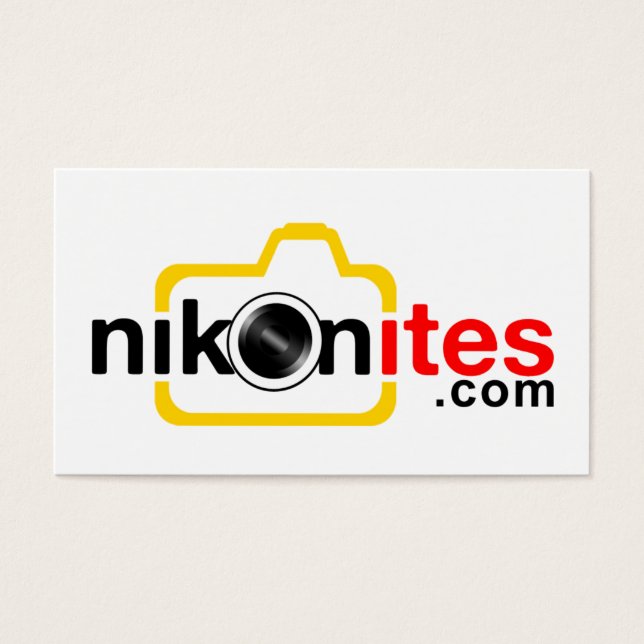 Nikonites.com Kaart (Voorkant)