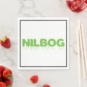 Nilbog Troll 2 Horror Film Luncheon Servet