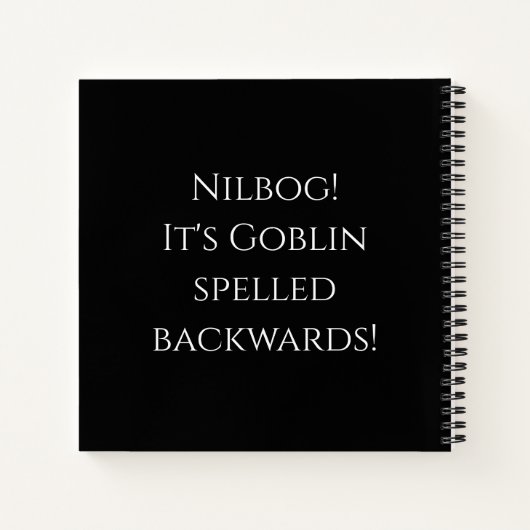 NILBOG Troll 2 Notitieboek (Achterkant)