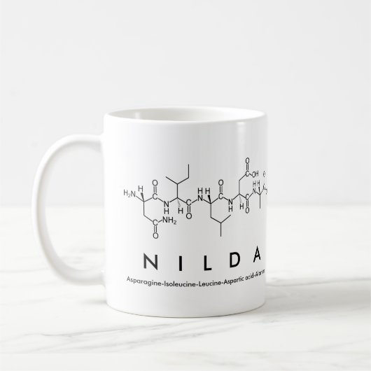 Nilda peptide nom mug (Gauche)