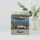 nile rivier egypte briefkaart (Staand voorkant)