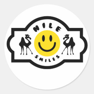 Nile Smiles Stickers