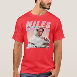 Niles Crane 90s esthetisch ontwerp T-shirt