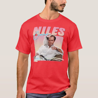 Niles Crane 90s esthetisch ontwerp T-shirt