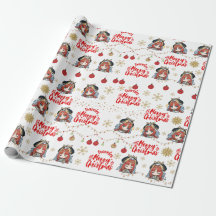 Nilou Kerst Thema Gift Wrapper