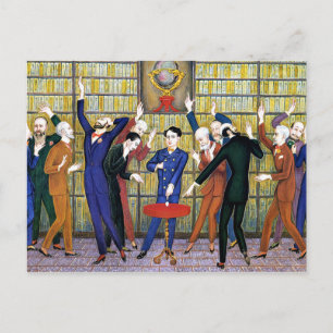 Nils von Dardel - Het ei van Columbus Briefkaart