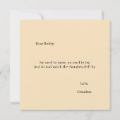 Nim Meditates Comfort Serie Kaart (Achterkant)