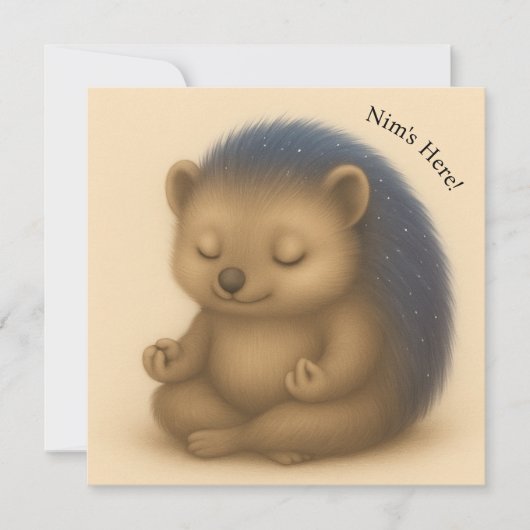 Nim Meditates Comfort Serie Kaart (Voorkant)