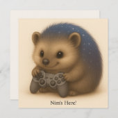 Nim speelt  Comfort Series-Kaart (Voorkant / Achterkant)