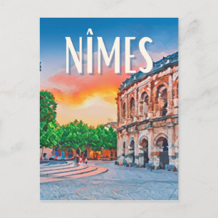 Nîmes Photo Vintage Briefkaart