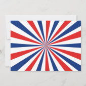 N'IMPORTE QUEL ÂGE - 4 juillet Invitation de fête (Dos)