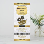 n'importe quel âge, 60e, Invitation billet Anniver (Debout devant)